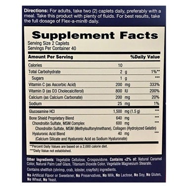 Nature's Bounty Flex-A-Min Triple Strength Tablets 80s